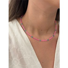 Royaleks Nazar Boncuk Kolye - Pembe