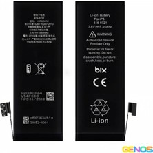 Genos iPhone 5 Uyumlu 1560 Mah Batarya (Siyah) (SN805371)