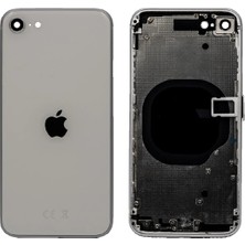 Genos Apple Iphone Se 2020 Uyumlu Kasa Boş Beyaz