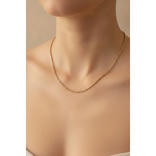 Eseno Select 14K Gold Renk Kaplama Zincir Model cm Kadın Kolye