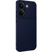 Marsilyan Mey Ithalat®   Poco X8 Pro Auto Focus Karbon Kapak - Lacivert