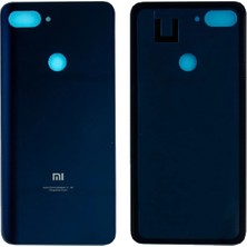Genos Xiaomi Mi 8 Lite Uyumlu Arka Kapak Mavi