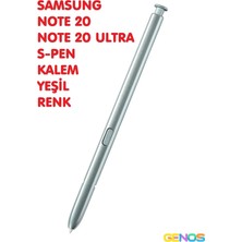 Genos Samsung Galaxy Note 20 Note 20 Ultra S Pen Stylus Dokunmatik Kalem Yeşil (N980F - N985F)