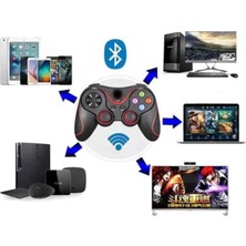MiraLive Joystik Gamepad Bluetooth Telefon Tutucu Oyun Kolu Telefon Android Uyumlu