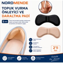  5 mm Topuk Vurma Önleyici Ayakkabı Daraltma Pedi 2&amp;#39;li Set Midastech