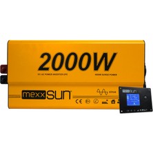 Mexxsun Tam Sinüs Ups (Remote Ekran) 12V 2000W