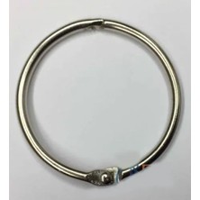 Hace Bazaar Kilitli Yuvarlak Halka, 4cm - 100 Adet