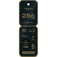 TeknoKapsül Powerway Premium 256 GB 90MB/S Ultra Hızlı 4K Destekli Sdxc Hafıza Kartı