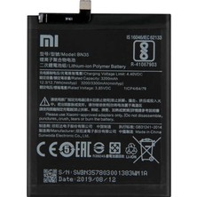 Genos Redmi 5 A Kalite Batarya BN35 - 3200 Mah GNS26147060