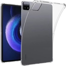 TeknoKapsül Newface Xiaomi Pad 6 Kılıf Anti Shock Tablet Silikon - Şeffaf