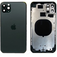 Genos Iphone 11 Pro Max Modeli Uyumlu Boş Kasa Yeşil Renk
