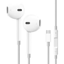 TeknoKapsül Powerway Earone Mikrofonlu Kablolu Kulaklık Type-C Çıkışlı Tüm Cihazlarla Uyumlu Stereo