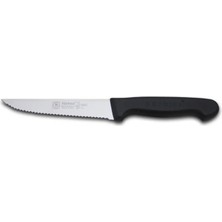 Hace Bazaar 61005LZ - Lazerli Tırtıklı Sebze, Steak ve Biftek Bıçağı 12,5 cm