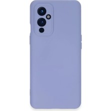 TeknoKapsül Newface One Plus 9 Kılıf Nano Içi Kadife Silikon - Lila