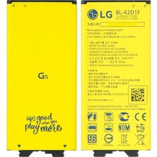 Genos Lg G5 Batarya Pil - H850 - BL-42D1F - 2800 Mah - Orjinal Kalite