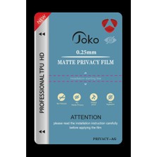 Royaleks Joko Tpu 0.25MM Hd Makine Mat Hayalet Ekran Koruyucu