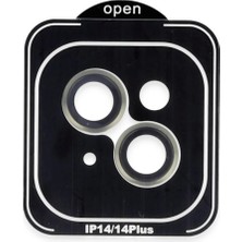Verto Joko Apple iPhone 14 Pvd Metal Kamera Lens - Yeşil