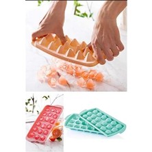 CATEKSSS Elmas Şeklinde Buz Kalıbı 18'li 23 x 13 Plastik Plastik