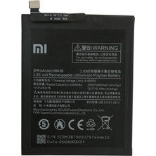 Genos Xiaomi Mi Mix 2s A Kalite Batarya BM3B - 3400 Mah GNS2672887