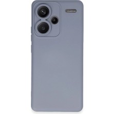 Mestore Xiaomi Redmi Note 13 Pro Plus Kılıf Nano Içi Kadife Silikon - Gri