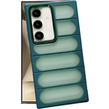 Ankaverse®  Samsung Galaxy S24 Plus Kılıf Airmax Silikon Kapak - Koyu Yeşil