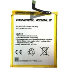 Genos General Mobile Gm8 A Kalite Batarya 3100 Mah GNS2686318