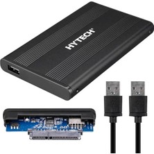 TeknoKapsül Hytech HY-HDC23 2.5" USB 3.0 Sata Harici Hard Disk Kutusu Siyah