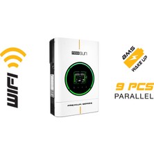 Mexxsun MEXX-P6KW - Premium 48V 6kw (Paralel /wi-Fi/ Dual Output)