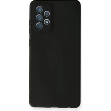 Verto Newface Samsung Galaxy A72 Kılıf Nano Içi Kadife Silikon - Siyah