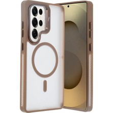 Verto Joko Samsung Galaxy S25 Ultra Flet Lens Magsafe Kapak - Gold
