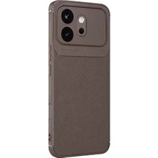 Verto Newface Huawei Honor 600 Auto Focus Karbon Kapak - Gri