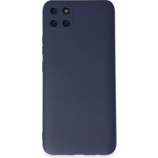 Verto Newface Realme C11 Kılıf Nano Içi Kadife Silikon - Lacivert