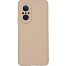 Verto Newface Huawei Nova 9 Se Kılıf Nano Içi Kadife Silikon - Pudra