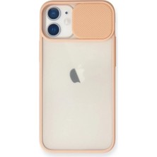 Verto Newface Apple iPhone 11 Kılıf Palm Buzlu Kamera Sürgülü Silikon - Pembe