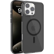 Verto Joko Apple iPhone 16 Pro Gleam Pc Sert Magsafe Kılıf - Siyah