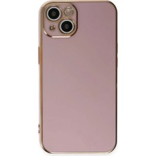 Verto Newface Apple iPhone 15 Kılıf Volet Silikon - Mor