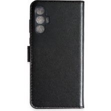 Verto Newface Tecno Spark 8 Pro Trend S Plus Kapaklı Kılıf - Siyah