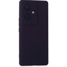 Verto Newface Vivo V29 Lite Kılıf Nano Içi Kadife Silikon - Mor