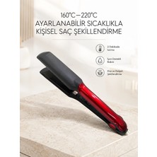 Karahanbey 160°–220° Isı Ayarlı Saç Düzleştirici – Seyahat Tipi Hafif Model