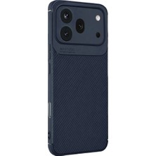 Verto Newface Huawei Honor 600 Pro Auto Focus Karbon Kapak - Lacivert