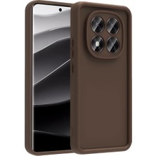 Verto Newface Xiaomi Redmi Note 15 4g Viera Silikon - Kahverengi
