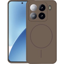 Verto Joko Xiaomi Mi 15 Pro Kılıf Jully Magsafe Kapak - Kahverengi