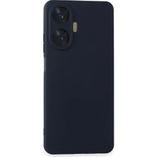 Verto Newface Realme C55 Kılıf Nano Içi Kadife Silikon - Lacivert
