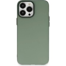 TeknoKapsül Newface Apple Iphone 13 Pro Max Kılıf Modos Metal Kapak - Koyu Yeşil