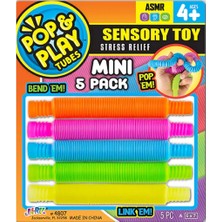 NW Nessi World Pop & Play Tubes Duyusal Stres Oyuncağı Nessiworld 5'li