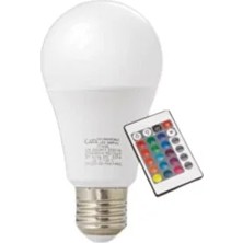 CATEKSSS CT-4058 Uzaktan Kumandalı Rgb LED Ampul E27 3200 K Beyaz