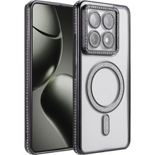 Ankaverse®   Mi 14T Pro Joke Simli Magneticsafe Kılıf - Siyah