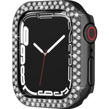 TeknoKapsül Newface Apple Watch 42MM Taşlı Kasa - Siyah