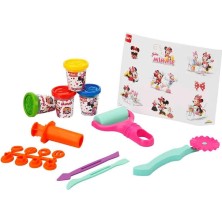 NW Nessi World Crafy Minnie Sırt Çantalı Oyun Hamuru Seti 200 Gr. 18 Parça