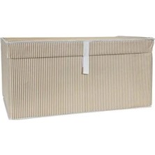 CATEKSSS Çok Amaçlı Kapaklı Düzenleyici Mega Kutu Baza Hurç 60X40X30 - Polipropilen - 1 - 40 x 60 cm - Kahver